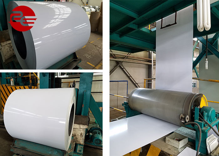 Ral-Farbe galvanisierte Stahlblech 0.12-0.2 Millimeter, Haushalt vorgestrichene Stahlspule